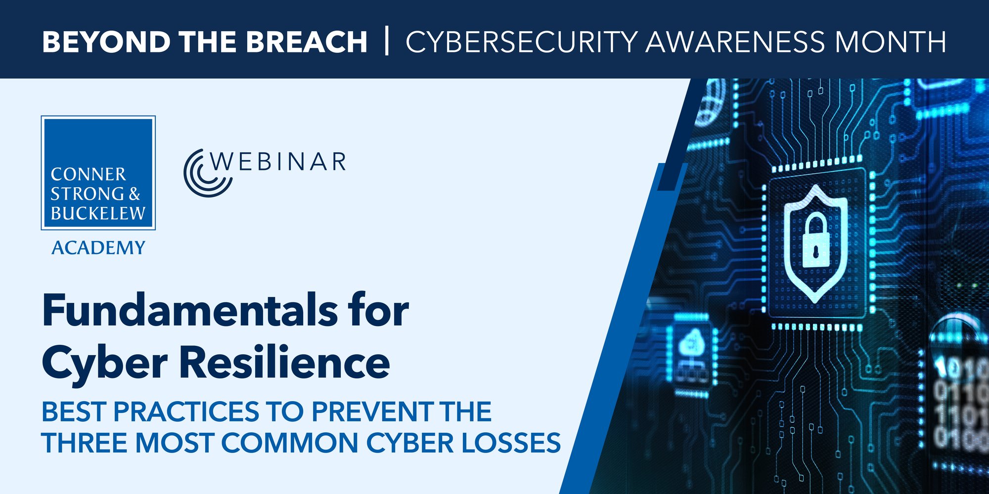 Fundamentals for Cyber Resilience Webinar