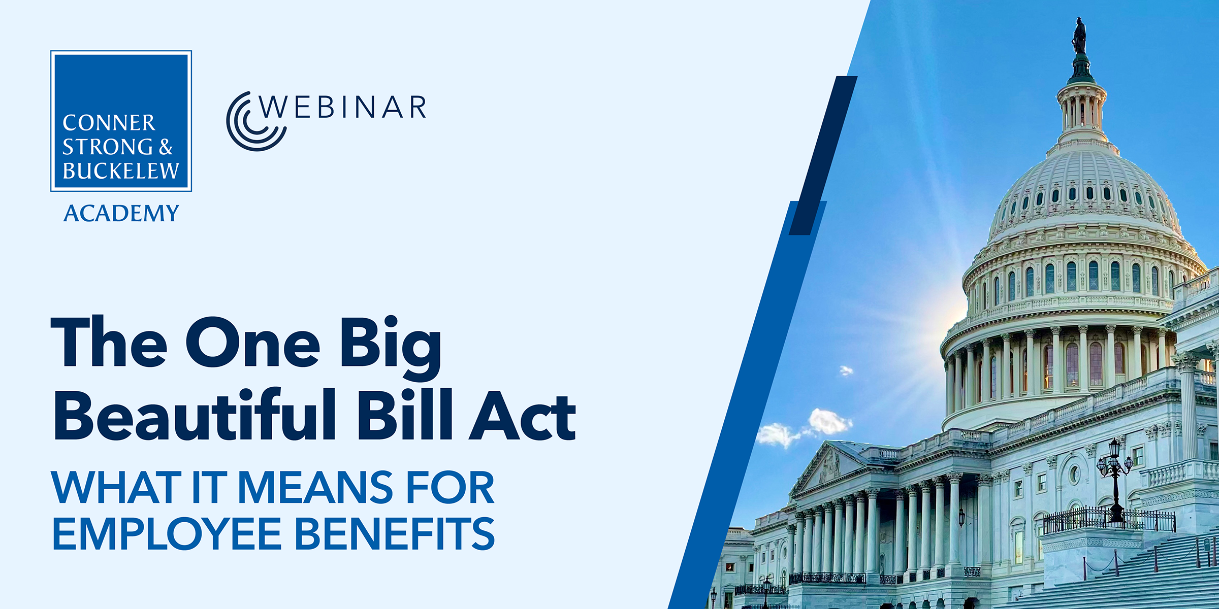 The One Big Beautiful Bill Act: What It Means for Employee Benefits